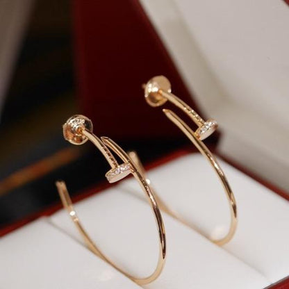 [Regalia Jewelry]JUSTE EARRINGS DIAMONDS 1.8MM