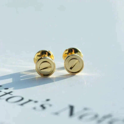 [Regalia Jewelry]LOVE EARRINGS GOLD 10MM