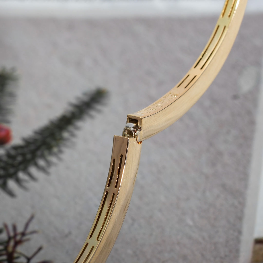 [Regalia Jewelry]SERPENTI BRACELET PINK GOLD DIAMOND DOUBLE SNAKE