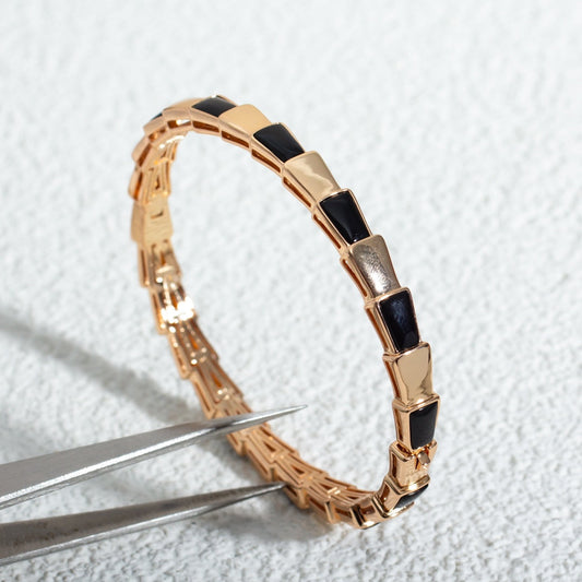 [Regalia Jewelry]SERPENTI BRACELET PINK GOLD ONYX