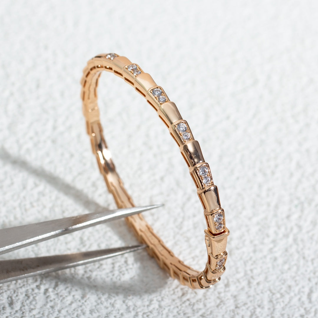 [Regalia Jewelry]SERPENTI BRACELET PINK GOLD DIAMOND