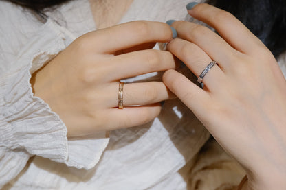 [Regalia Jewelry]LOVE RING 2.65MM DIAMOND