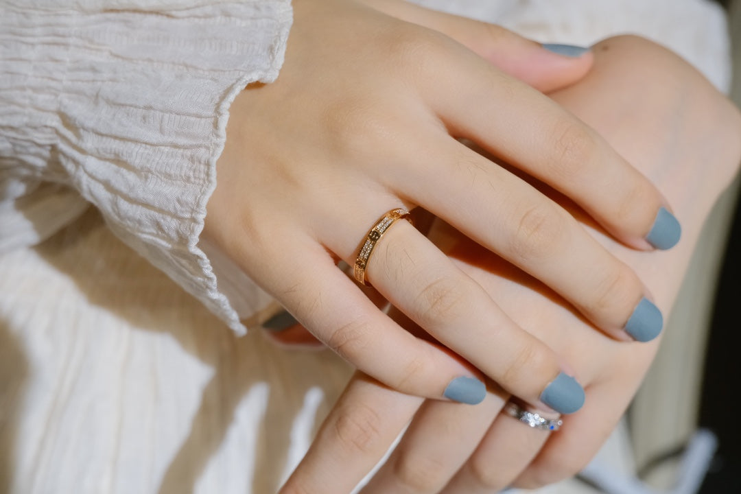 [Regalia Jewelry]LOVE RING 2.65MM DIAMOND