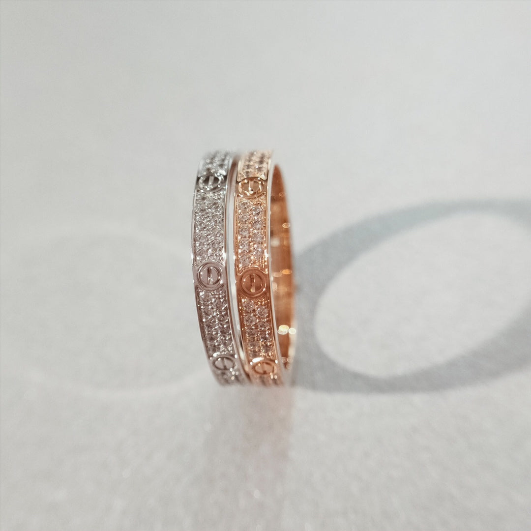 [Regalia Jewelry]LOVE RING 2.65MM DIAMOND