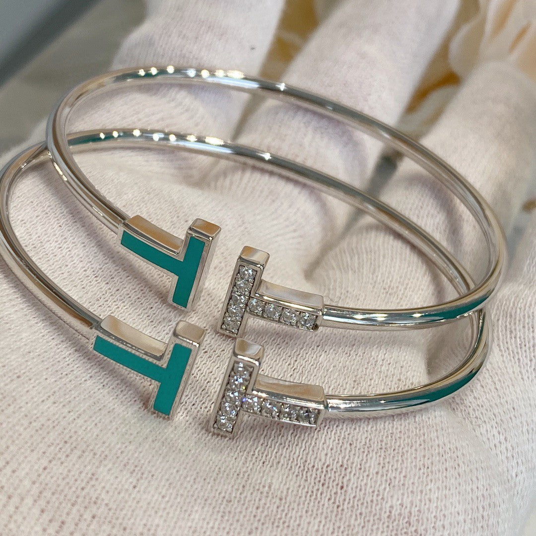 [Regalia Jewels]T BRACELET 1.8MM TURQUOISE DIAMOND