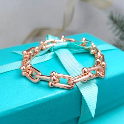 [Regalia Jewels]HARDWEAR BRACELET PINK GOLD AND SILVER