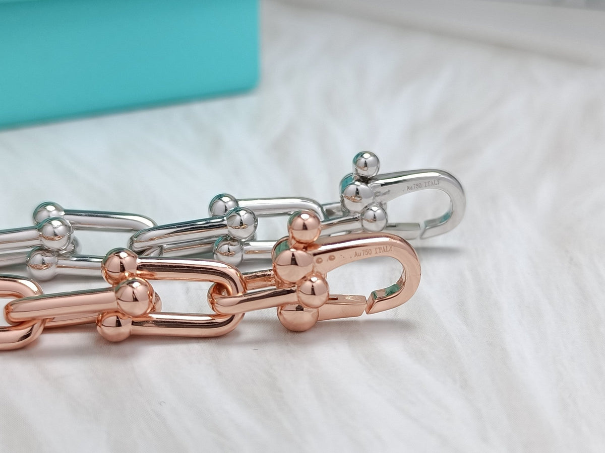 [Regalia Jewels]HARDWEAR BRACELET PINK GOLD AND SILVER