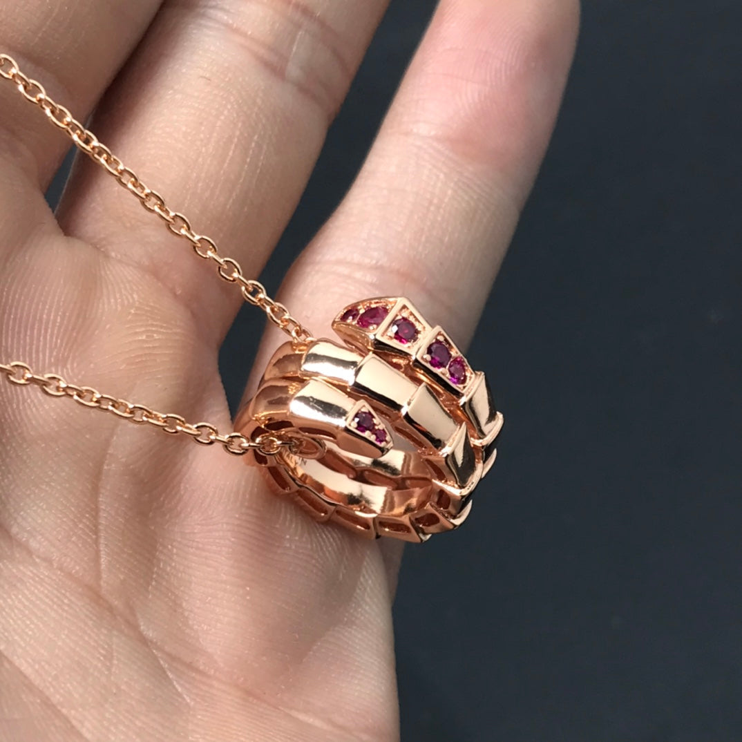[Regalia Jewelry]SERPENTI PEDANT NECKLACE