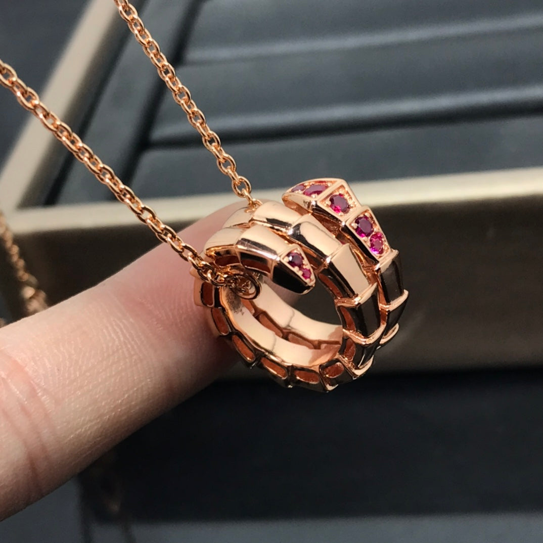 [Regalia Jewelry]SERPENTI PEDANT NECKLACE