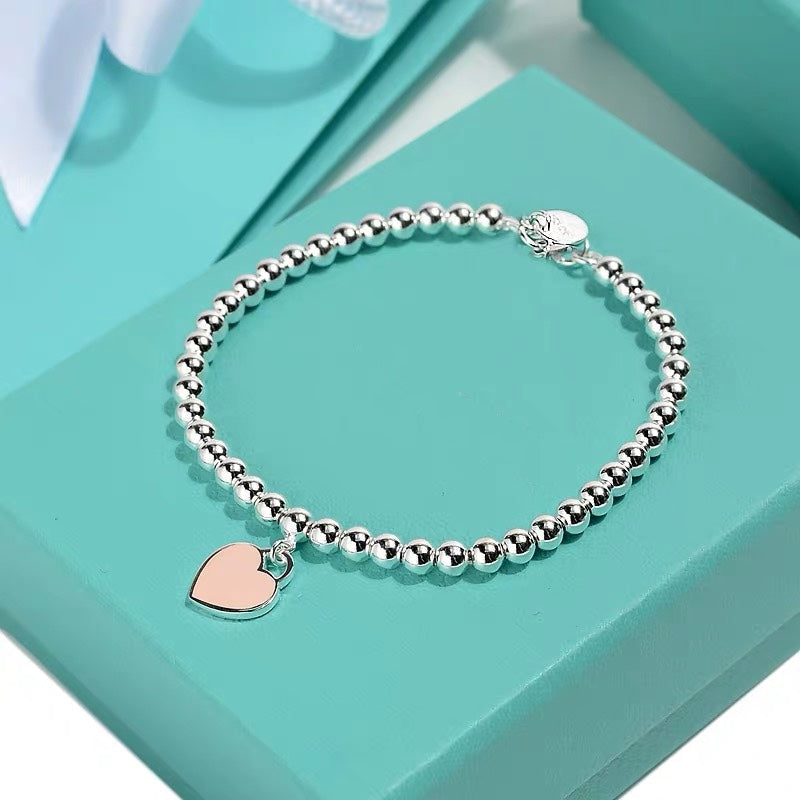 [Regalia Jewels]MINI HEART BRACELET SILVER