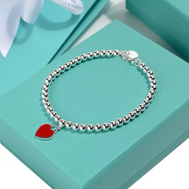 [Regalia Jewels]MINI HEART BRACELET SILVER