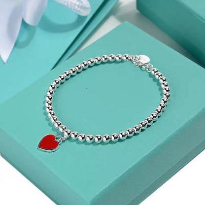[Regalia Jewels]MINI HEART BRACELET SILVER
