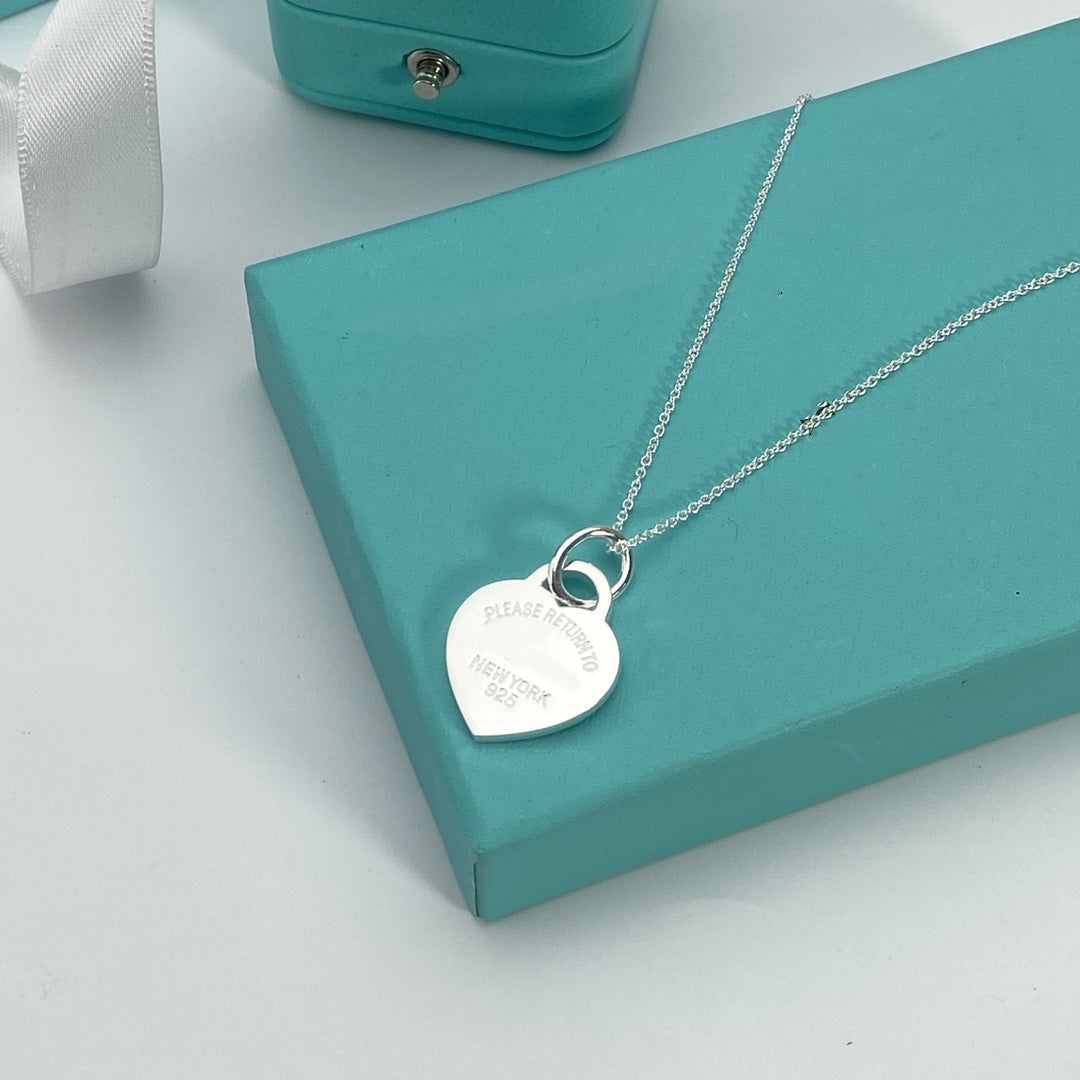 [Regalia Jewels]HEART PEDANT SILVER NECKLACE