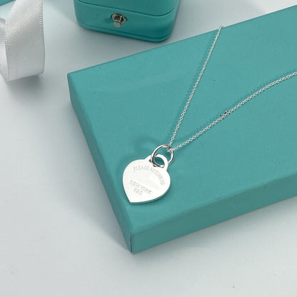 [Regalia Jewels]HEART PEDANT SILVER NECKLACE