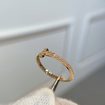 [Regalia Jewels]T RING DIAMOND PINK GOLD
