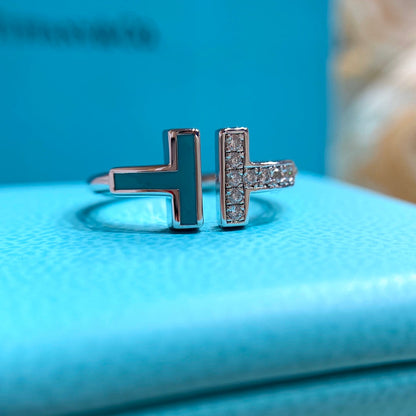 [Regalia Jewels] WIRE TURQUOISE DIAMOND RING SILVER