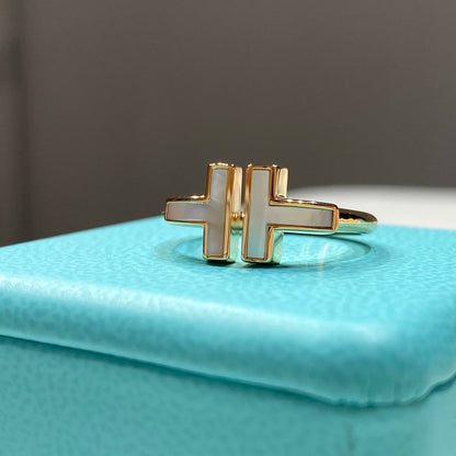 [Regalia Jewels] WIRE MOP RING PINK GOLD