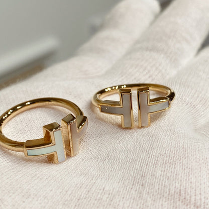 [Regalia Jewels] WIRE MOP RING PINK GOLD