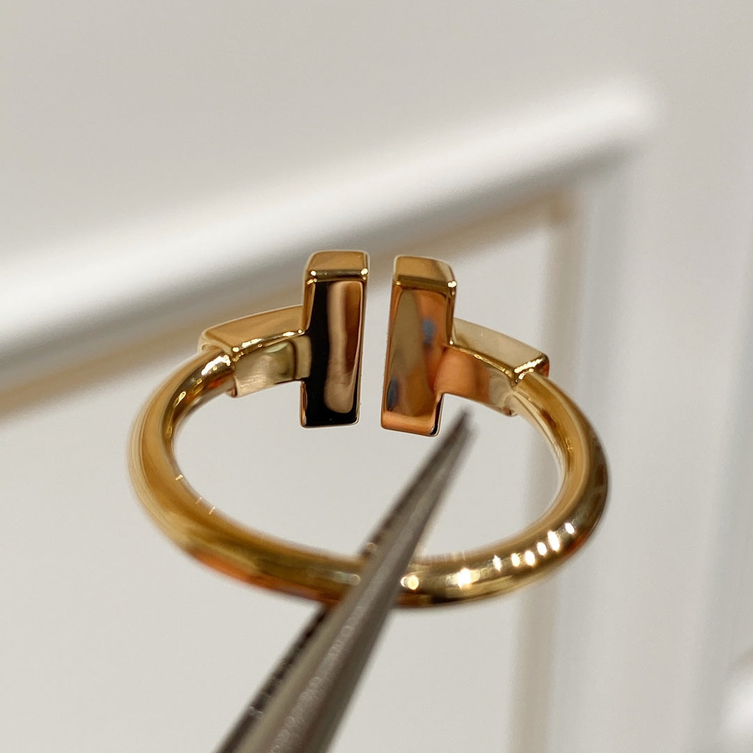 [Regalia Jewels] WIRE MOP RING PINK GOLD