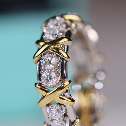 [Regalia Jewels]SIXTEEN STONE RING GOLD