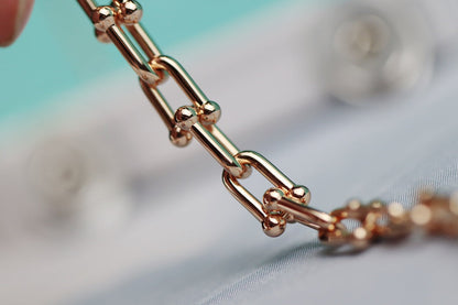 [Regalia Jewels]HARDWEAR LINK GOLD NECKLACE