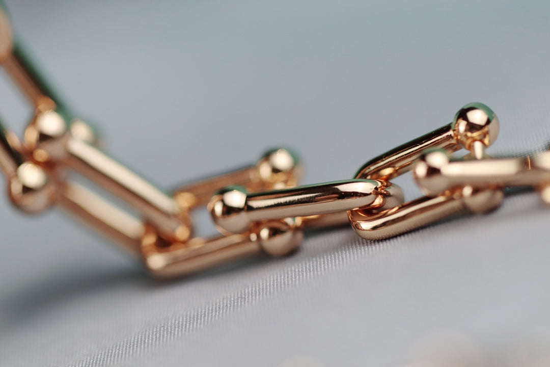 [Regalia Jewels]HARDWEAR LINK GOLD NECKLACE