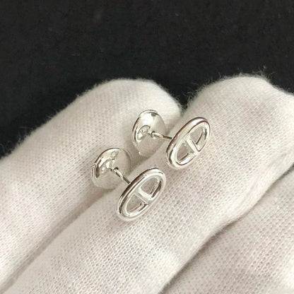 [Regalia Jewelry]CHAINE SMALL EARRINGS GOLD AND SILVER
