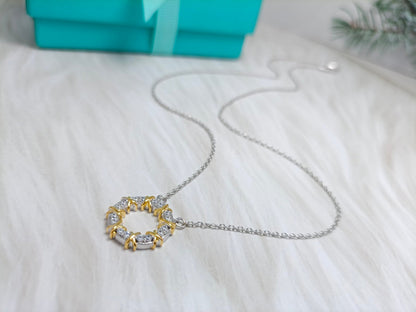 [Regalia Jewels]SIXTEEN STONE NECKLACE GOLD