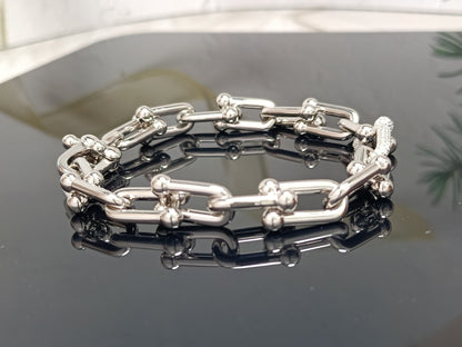 [Regalia Jewels]HARDWEAR BRACELET PINK GOLD AND SILVER DIAMOND