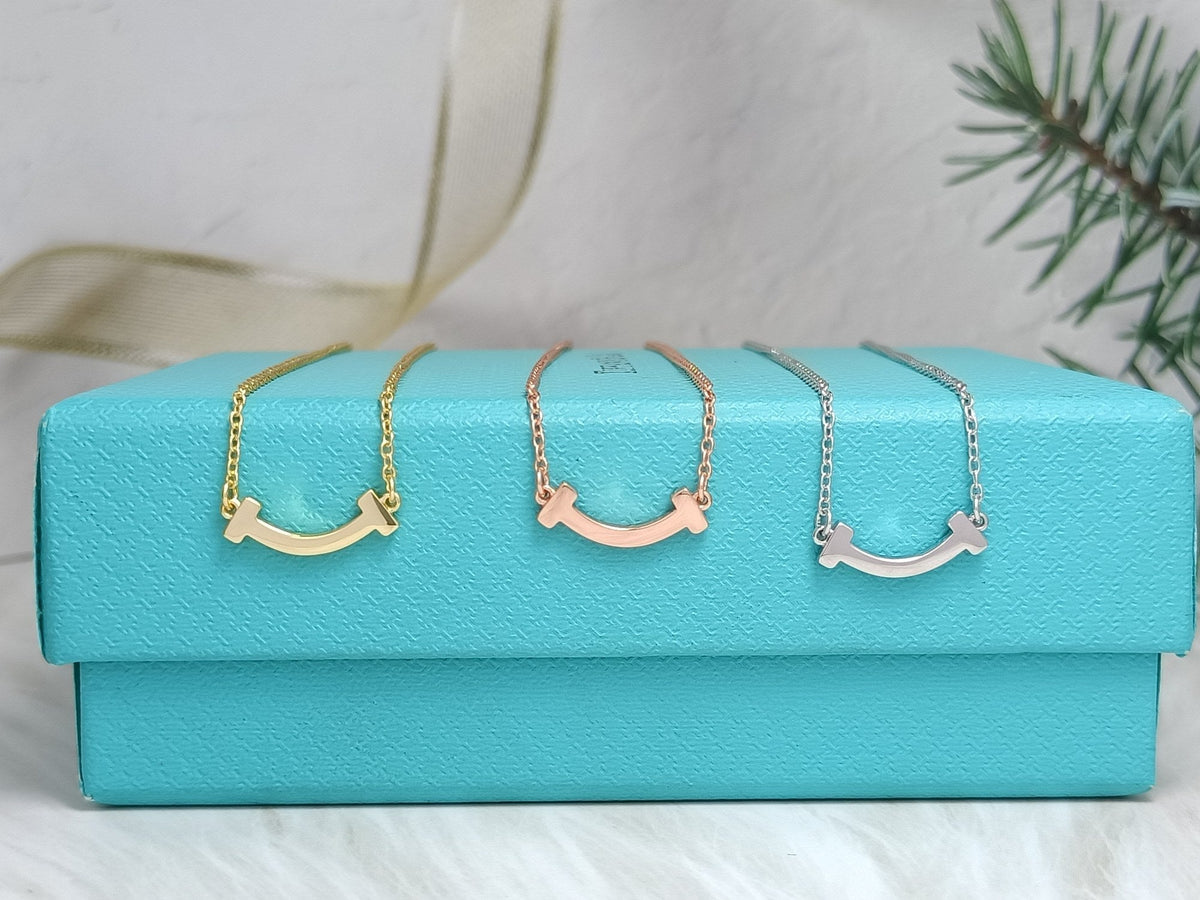 [Regalia Jewels]MINI SMILE PEDANT NECKLACE