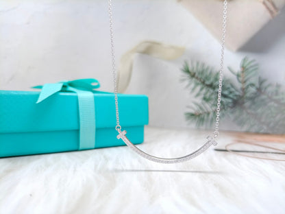 [Regalia Jewels]BIG SMILE PEDANT DIAMOND NECKLACE