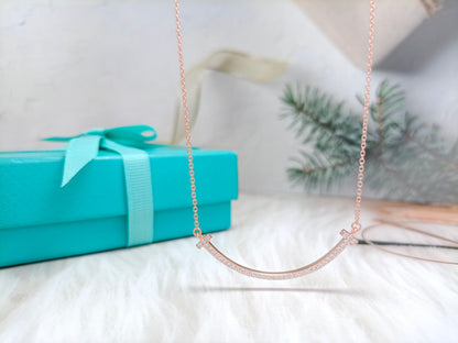 [Regalia Jewels]BIG SMILE PEDANT DIAMOND NECKLACE