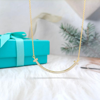 [Regalia Jewels]BIG SMILE PEDANT DIAMOND NECKLACE
