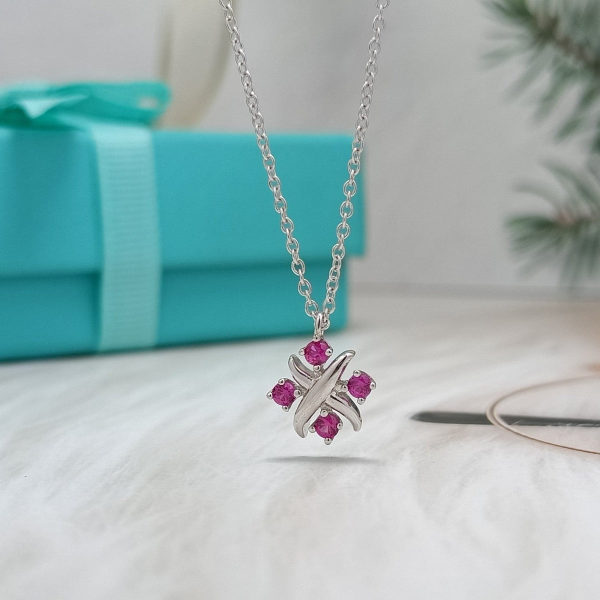[Regalia Jewels]PINWHEEL NECKLACE DIAMOND