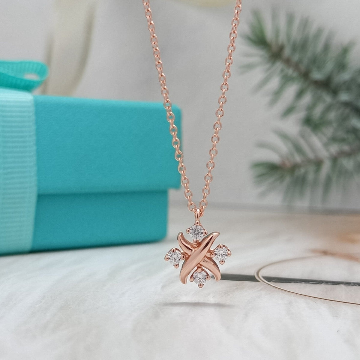 [Regalia Jewels]PINWHEEL NECKLACE DIAMOND