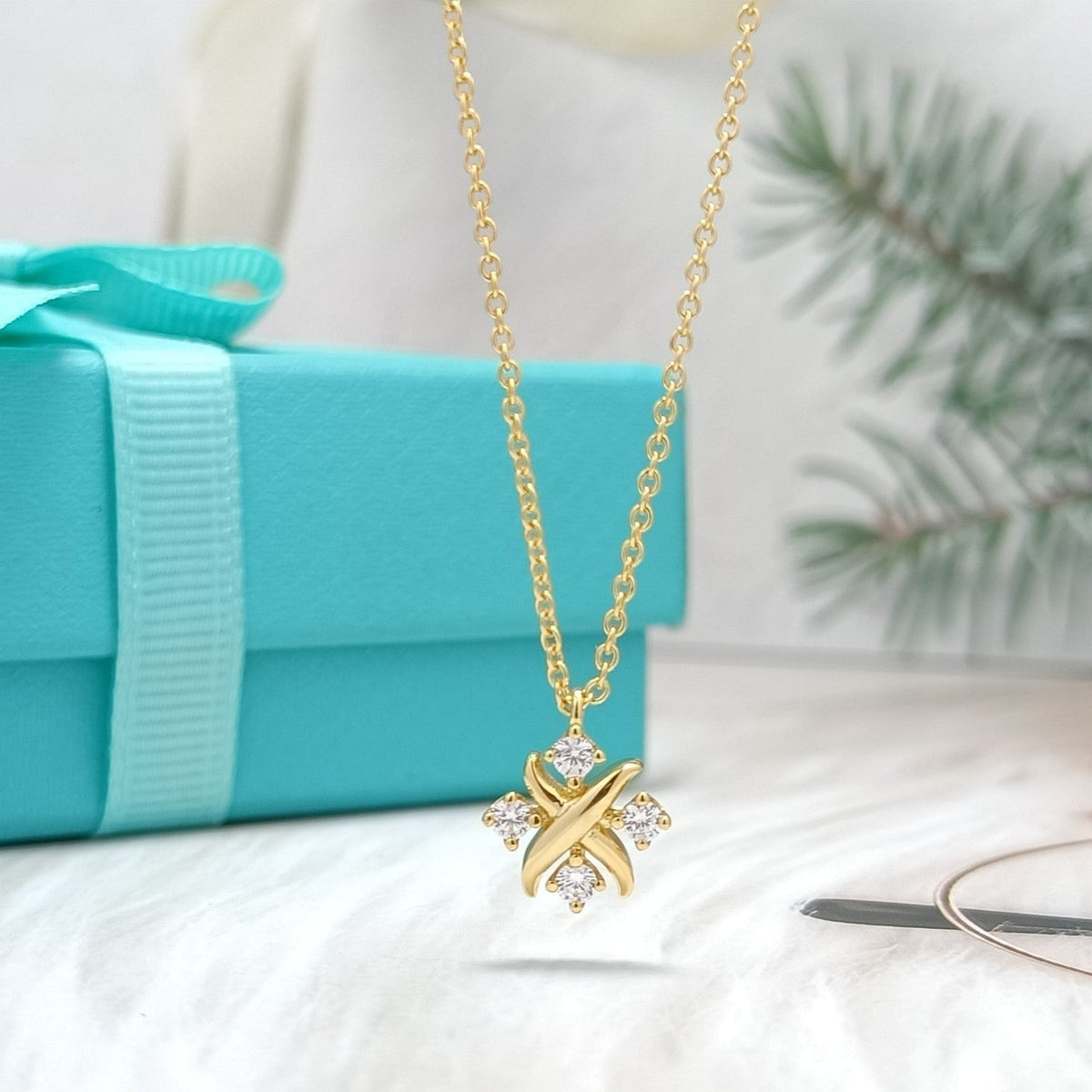 [Regalia Jewels]PINWHEEL NECKLACE DIAMOND