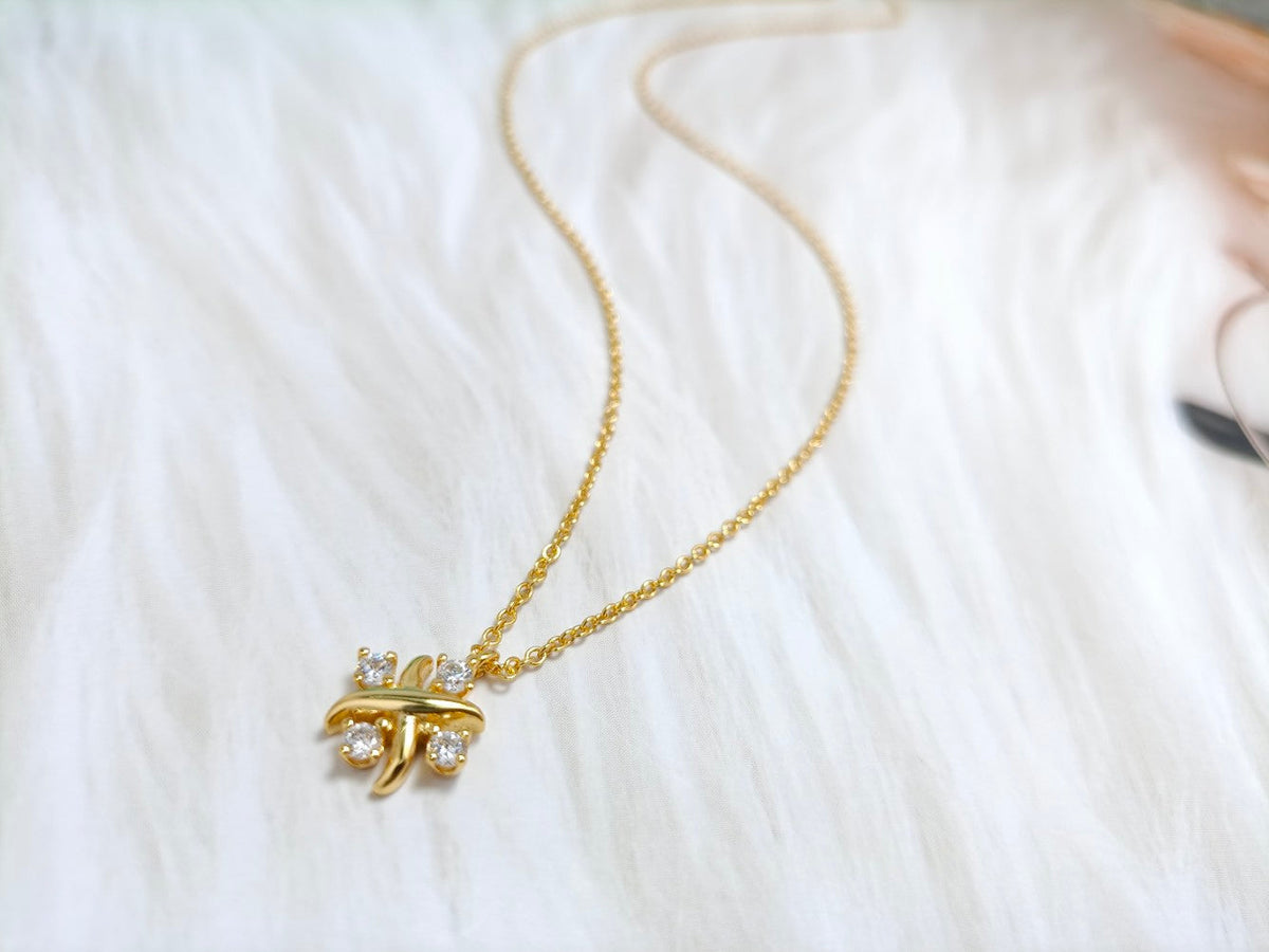 [Regalia Jewels]PINWHEEL NECKLACE DIAMOND