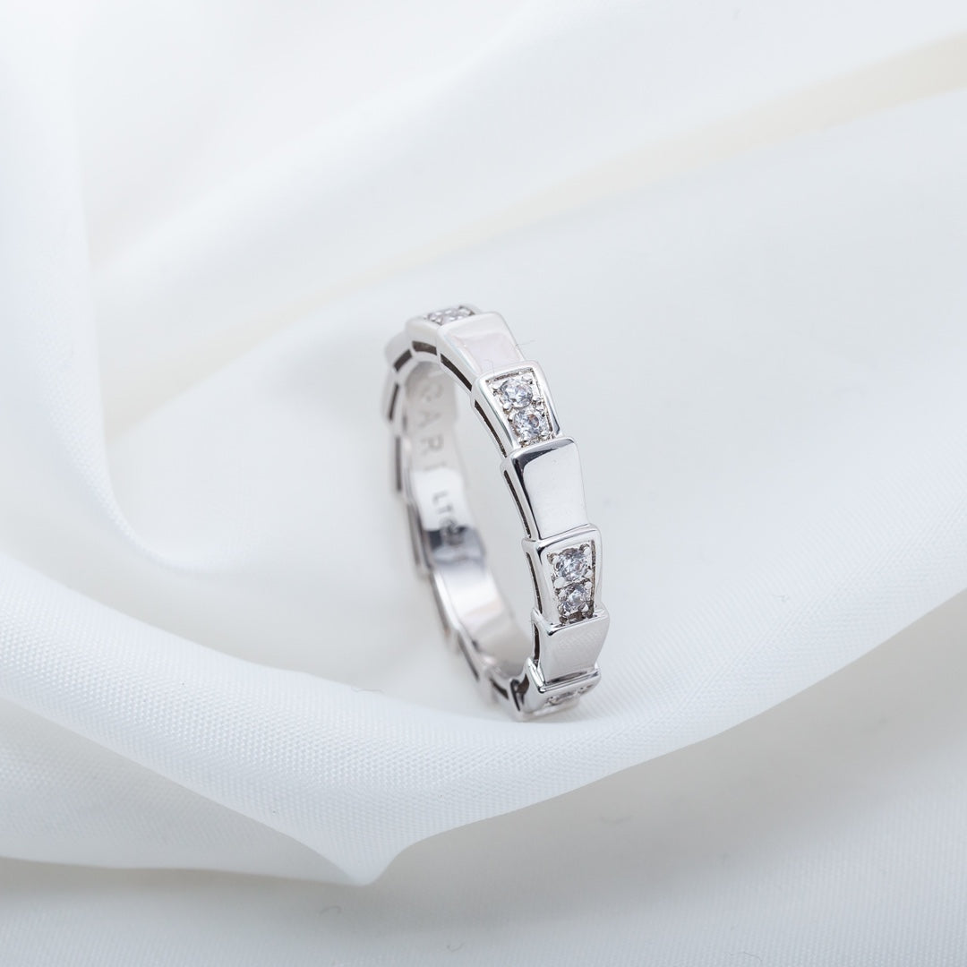 [Regalia Jewelry]SERPENTI RING SILVER  3MM
