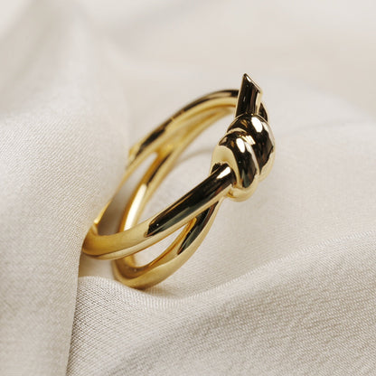 [Regalia Jewels]KNOT RING GOLD