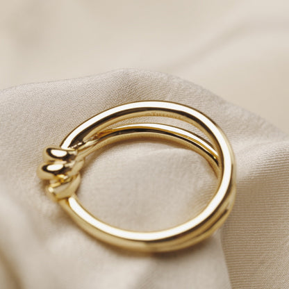 [Regalia Jewels]KNOT RING GOLD