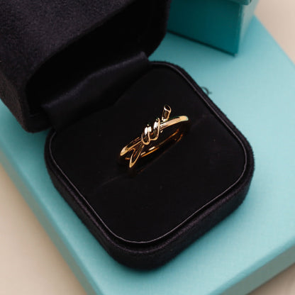 [Regalia Jewels]KNOT RING PINK GOLD