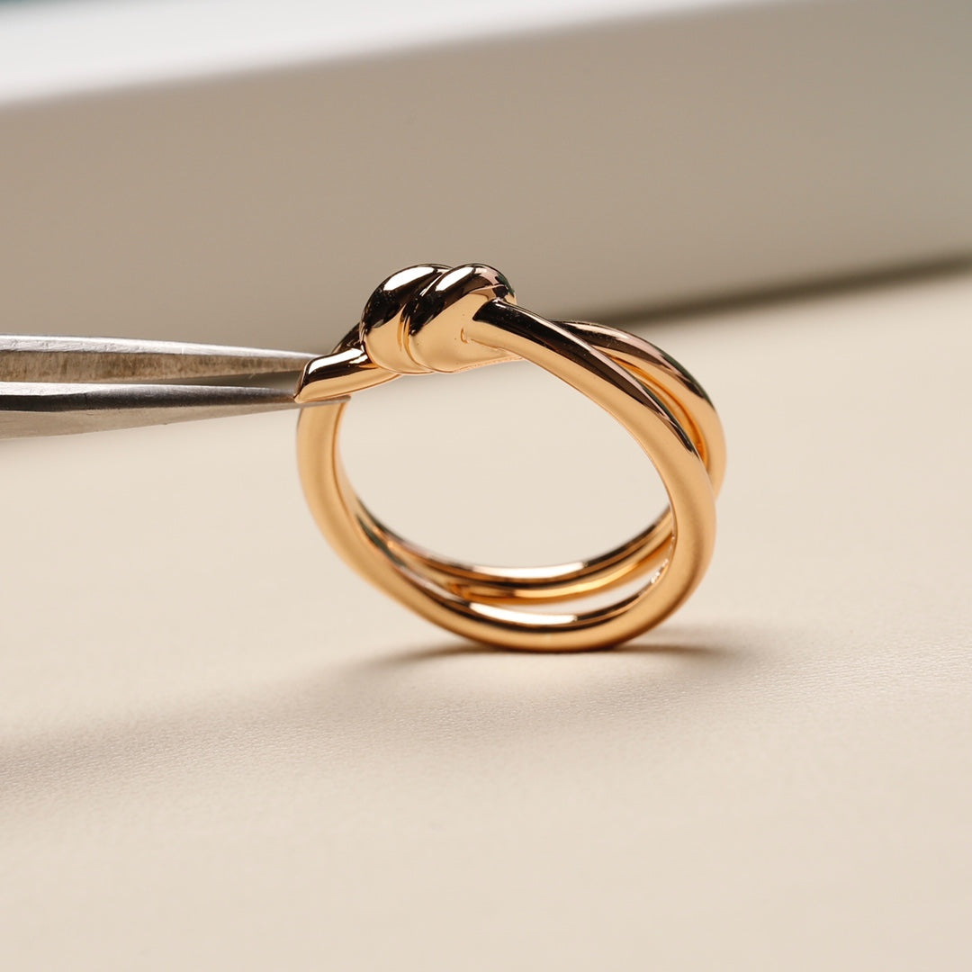 [Regalia Jewels]KNOT RING PINK GOLD