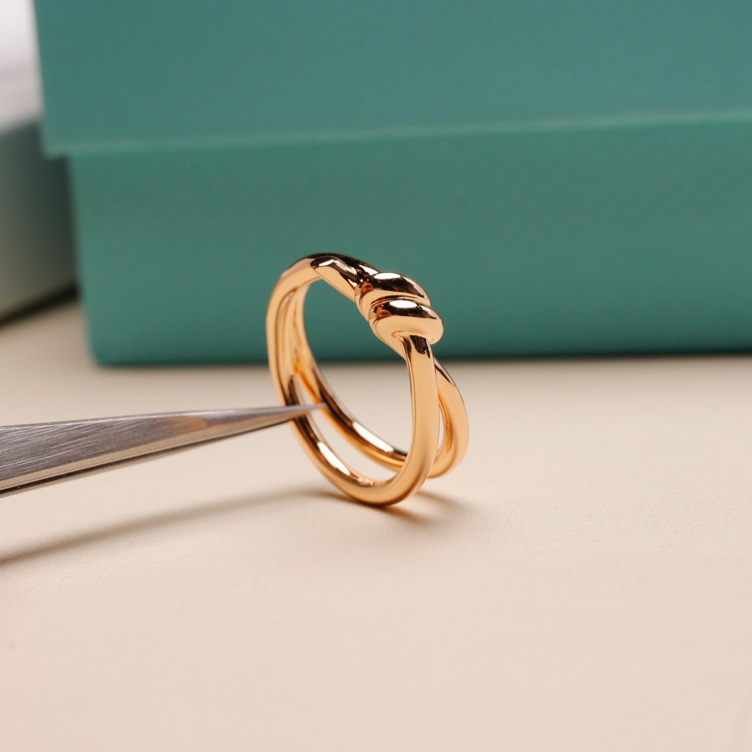 [Regalia Jewels]KNOT RING PINK GOLD