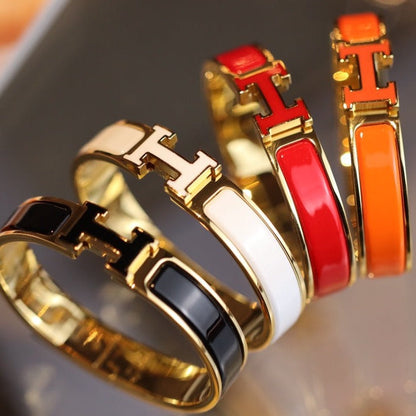 [Regalia Jewelry]H BRACELET 12MM GOLD