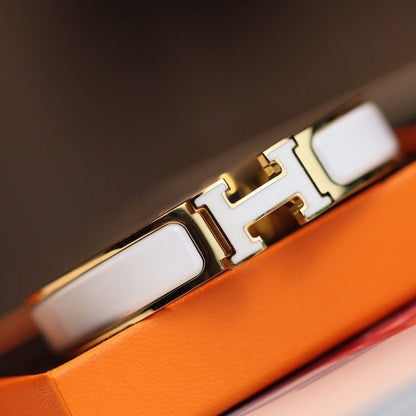 [Regalia Jewelry]H BRACELET 12MM GOLD