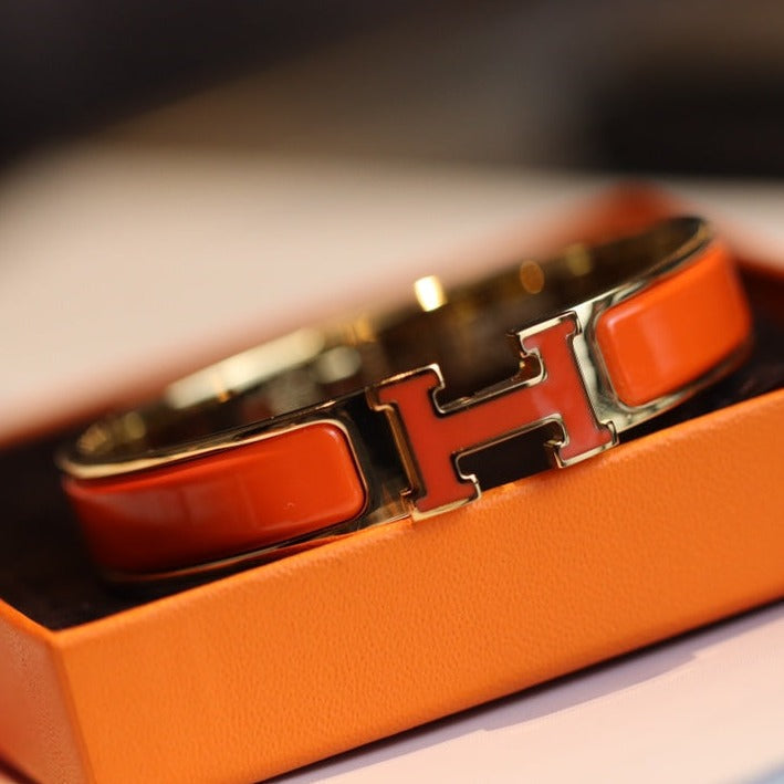 [Regalia Jewelry]H BRACELET 12MM GOLD
