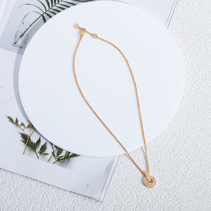 [Regalia Jewelry]GARI NECKLACE PINK GOLD DIAMOND