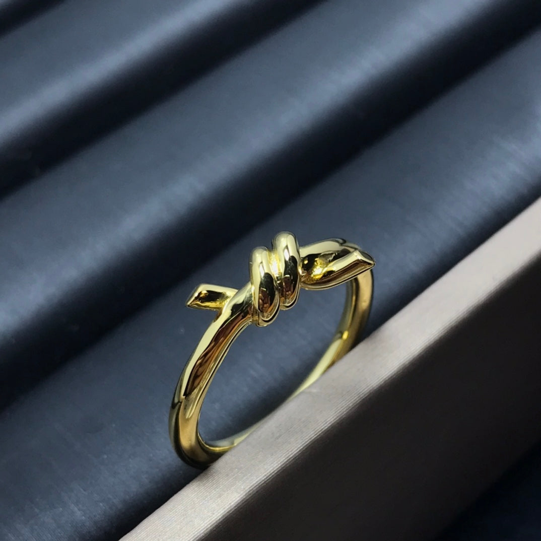 [Regalia Jewels]KNOT RING 1.2MM