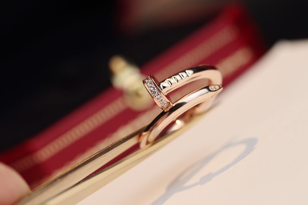 [Regalia Jewelry]JUSTE RING 2.65MM PINK GOLD DIAMOND