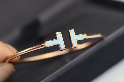 [Regalia Jewels]T BRACELET 1.8MM TURQUOISE PINK GOLD